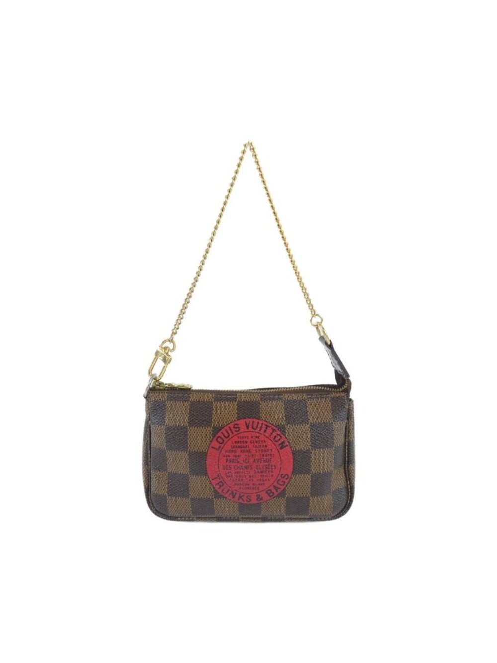 Louis Vuitton Damier Mini Pochette Accessoires Pouch